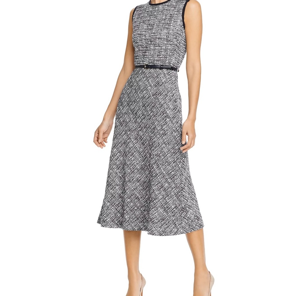 MaxMara ‘Spadino’ Tweed Midi/Maxi Dress, Size 4